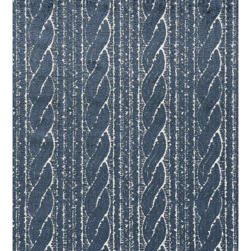 Tissu de chandail Tundra, Bleu