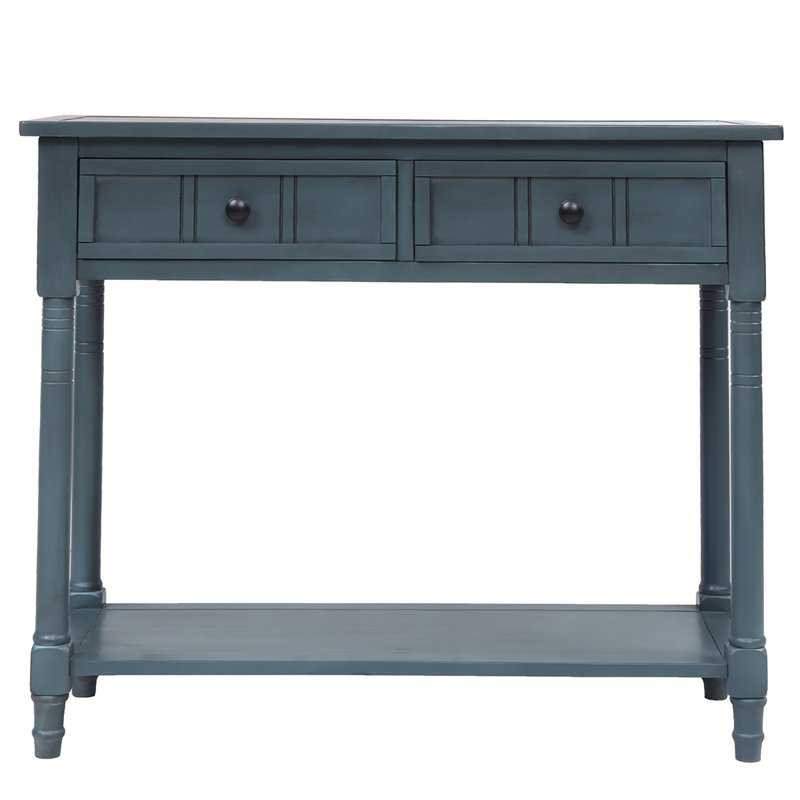 Console Higgenbotham 45,3 po, Bleu marine