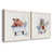 White Framed Canvas