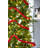 S/3 6' Red Pom Pom Garland