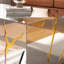 Dalee 39'' Modern Glass Coffee Table