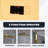 10inch 3 Function Wall Mount Complete Rainfall Shower System with Rough in-Valve-62520461