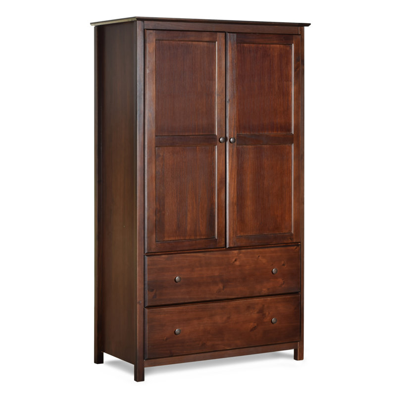 Armoire garde-robe Shaker, Cerisier