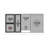 ILVE Nostalgie II Series Noblesse 48 inch Dual Fuel Range 5 Sealed Burners, Griddle, Frenchtop (Glass Door)-112295567-112295570-112295572
