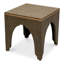 Shagreen Leather Stool-1258462049
