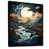 Black Floater Framed