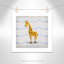 Décalcomanie murale «Pink Giraffe Time»-47831899-47482787