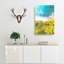 Above The Coast In Sri Lanka In Abstract - Wrapped Canvas-55299504