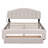 Queen Size Upholstered Platform Bed With Drawer