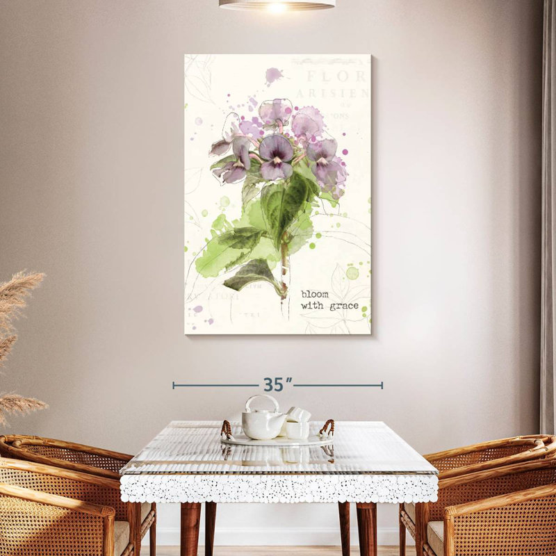 Harnek Floral Splash Bloom, 48" H x 32" W