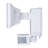 Dualux 3 - Head LED Battery Powered Dusk to Dawn Outdoor Security Area Light with Motion Sensor