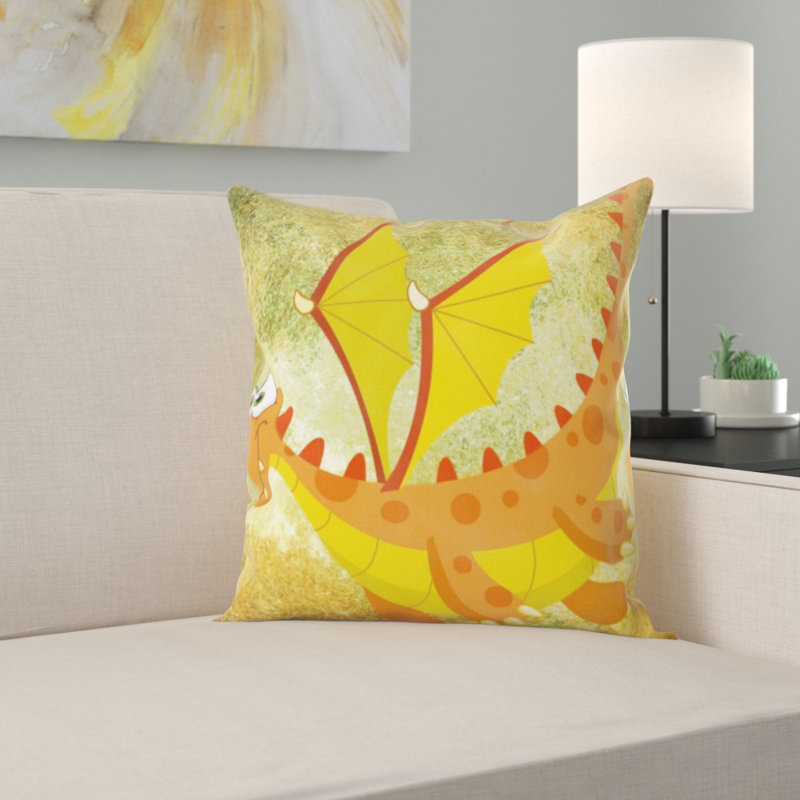 Coussin dragon