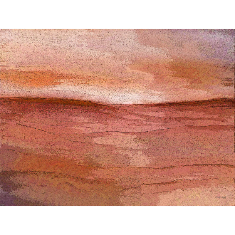 " Abstract Desert I " by Cindy Jacobs, 36" H x 48" W