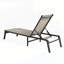 Chaise longue pliante 2 pièces avec dossier réglable pour bronzage de piscine extérieure, léger et durable