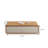 Modern Rubberwood Solid Wood Coffee Table