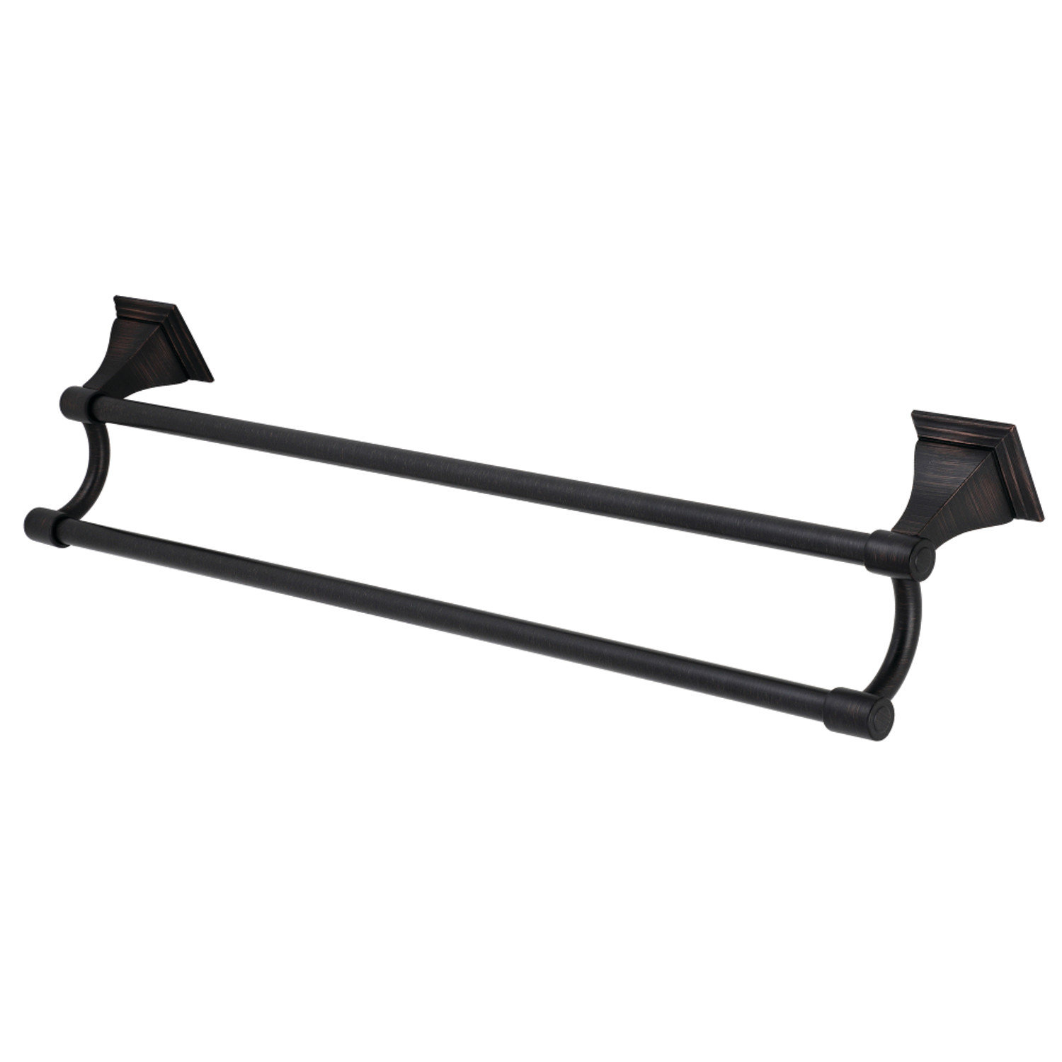 Kingston Brass Monarch Dual Towel Bar, Oil Rubbed Bronze