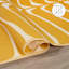 Tapis d'extérieur floral tropical Tropical - imperméable, infroissable, résistant à la décoloration, réversible - plastique recyclé - patio terrasse-1630353147-1671553552