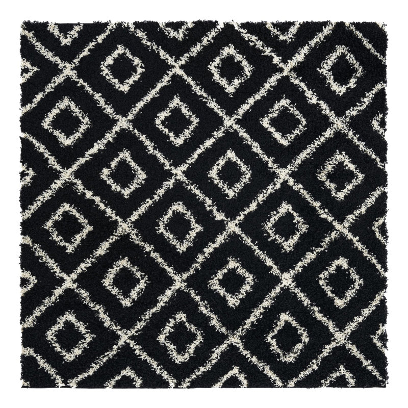 Arold Geometric Indoor Rug, Square 6'