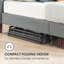 Base de lit pliable en acier 14 "SmartBase - Sleep by Wayfair ™-1239703198