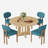 47.24" Wooden Round Dining Table Set for Kitchens, Dining Room, Living Room-1570844867-1570844924-1570844920
