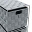 JVL Fabric Decorative Bin