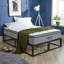 Metal 4Ft Platform Bed Black-69776052