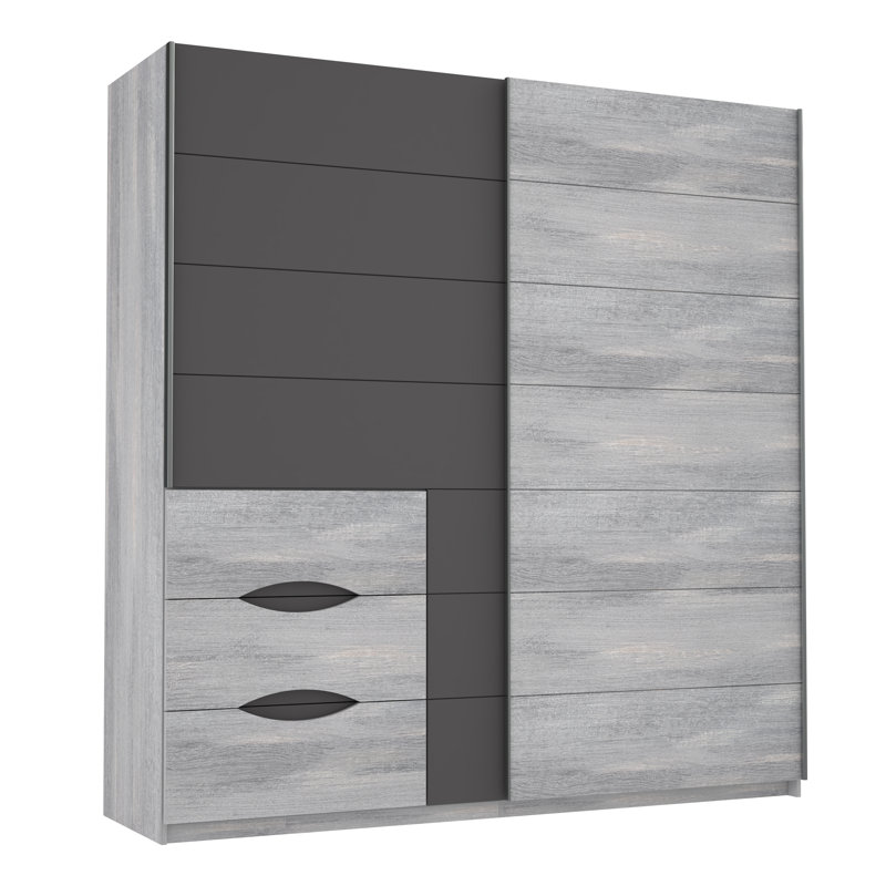 Blossie Manufactured Wood Wardrobe