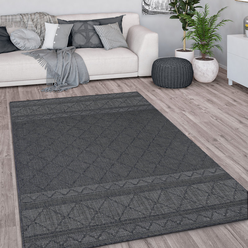 Onancock Moroccan Shag Area Rug, Round 200cm