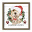 «Santa's Golden Helper», reproduction encadrée