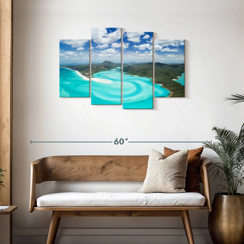 Îles Gillits Whitsunday, H 27 po x l 43 po