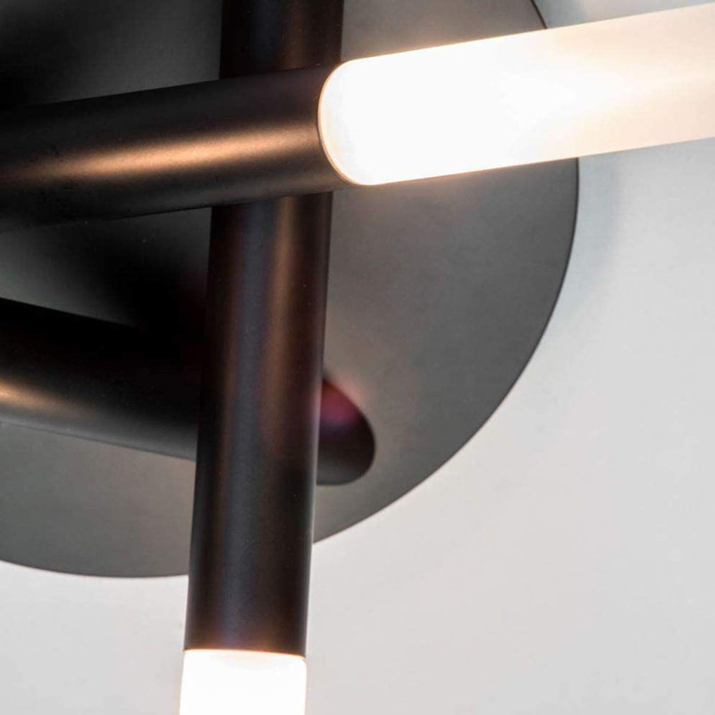Cosima Glass Spotlight, Black