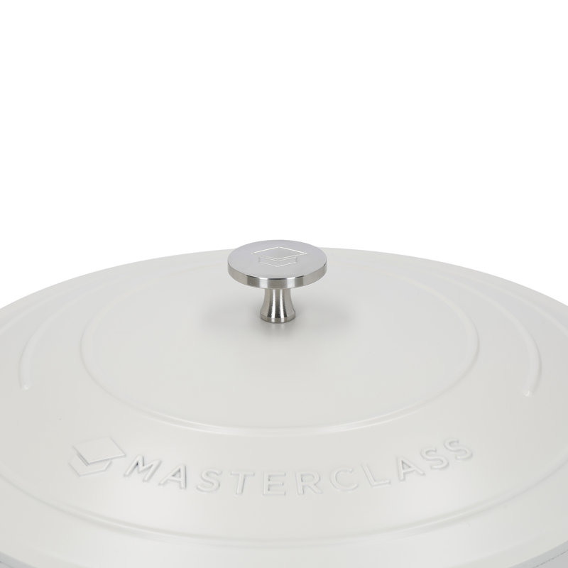 MasterClass Cast Aluminum Round Casserole