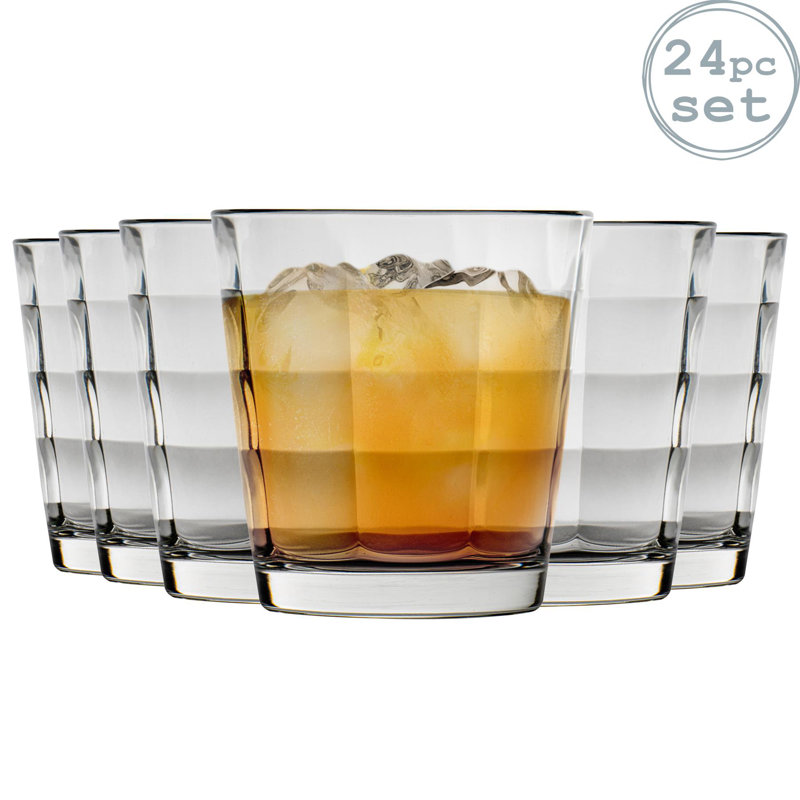 Cube Whisky Glasses - 240ml, 24