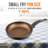 Nutrichef 8" Non Stick Aluminum Omelette Pan