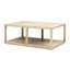 Table basse à cadre ouvert en bois récupéré Sabin