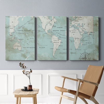 " Ocean Blue " 3 - Pieces