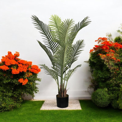 130cm Faux Palm Tree in Pot