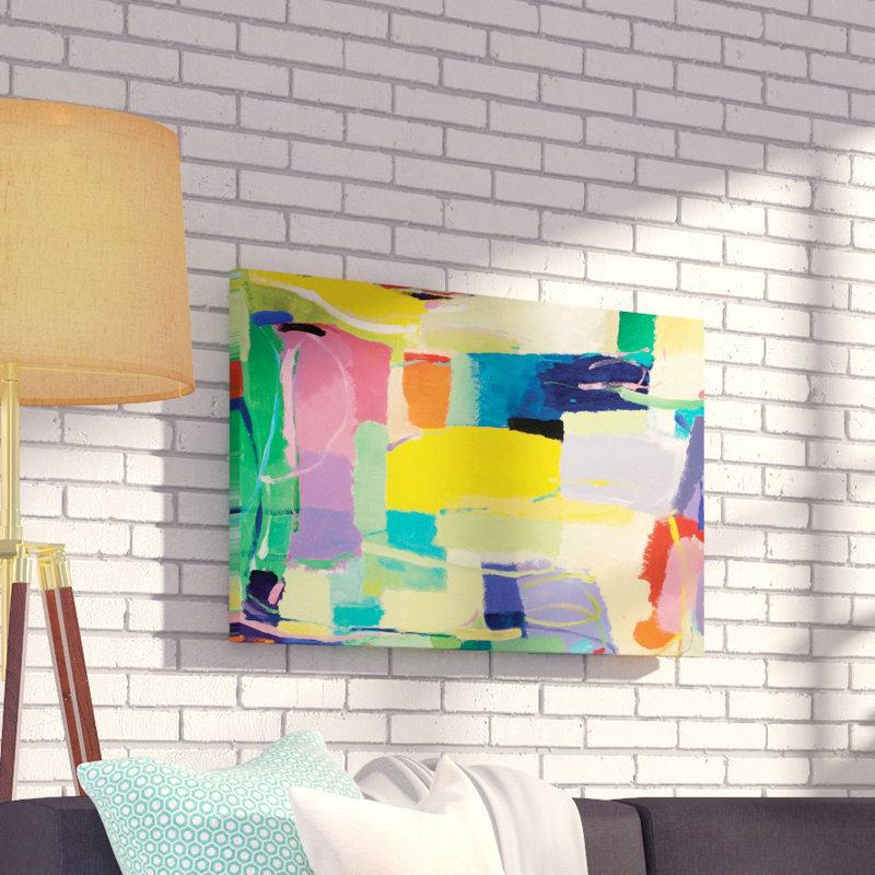 « urban dissertation xv », reproduction d’art sur toile tendue, H 18 po x l 12 po x P 1,5 po