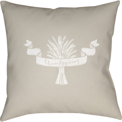 Thanksgiving Indoor/Outdoor Throw Pillow