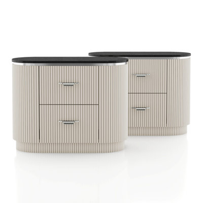 Oktay 2-Piece Nightstands Set