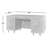 Ivona Solid Wood Solid Wood Executive Desk