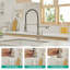 Robinet de cuisine de purificateur d'eau potable, robinet d'évier de cuisine rétractable-118543478