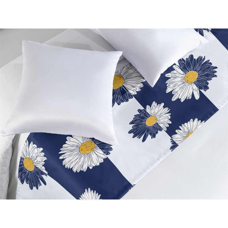 Tapis de lit Ambesonne Daisy, Très grand lit