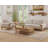 Wooden Frame & Base 2 cushions, Sofa