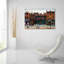 Art mural en verre acrylique 36 po x 24 po «52 Cats In The Neighbouring» par JL Munro