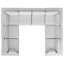 Canapé modulaire en U gris Jasmine Cloud