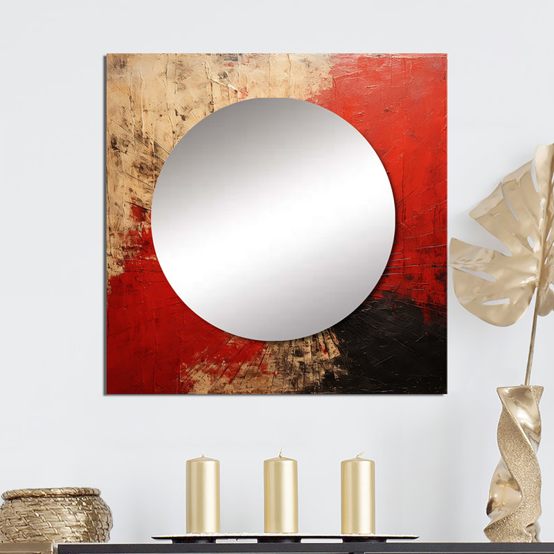 Geramie - Red Ruby Rays, 23 po x 23 po