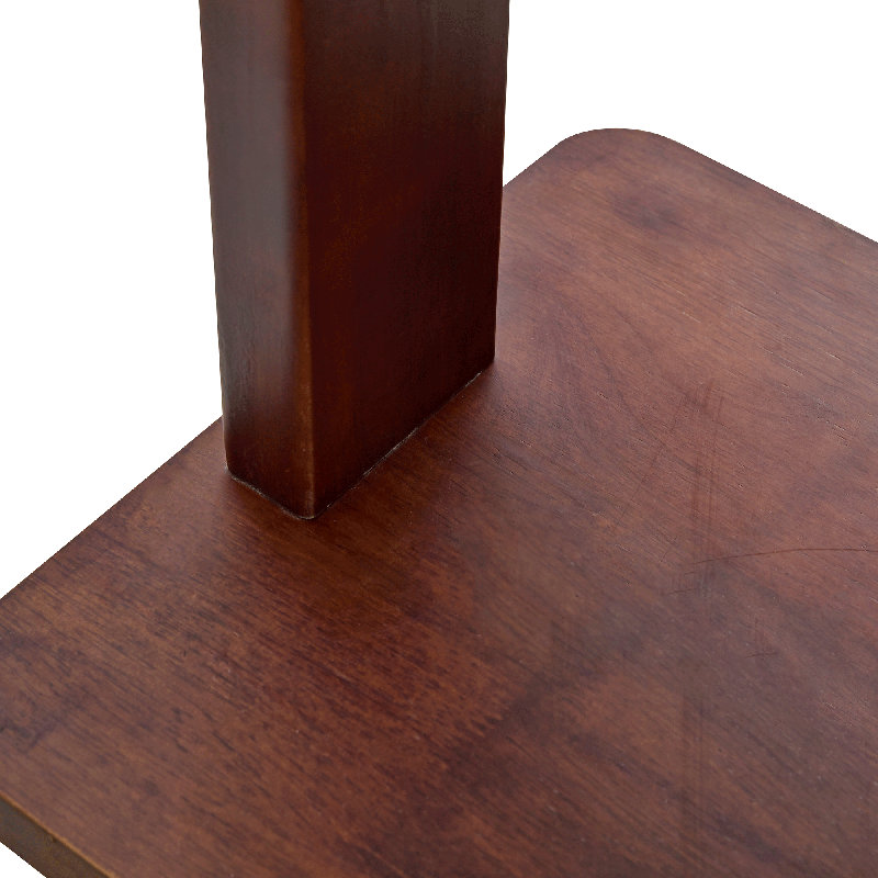 68.9" Tall Solid Wood Double-Layer Coat Rack Hanger