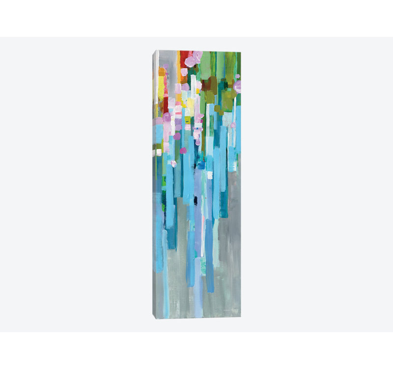 «Rainbow Of Stripes», impression sur toile tendue, H 48 po x l 16 po x P 1,5 po, Toile tendue