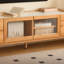 Meuble télé simple en bois massif